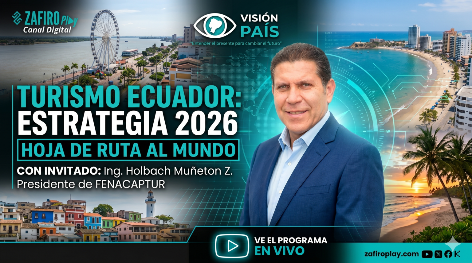 La Reactivación Turística de Ecuador: Presupuesto, Seguridad y Nuevos Nichos | Holbach Muñetón